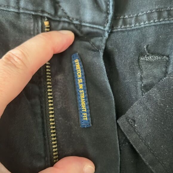 Polo Stretch Slim Fit Pant Black Size 36 - Good/Fair condition - Picture 3 of 10